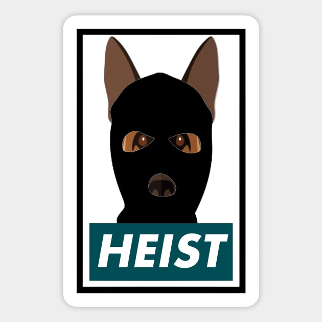 The Heist Sticker by Underground Sports Philadelphia